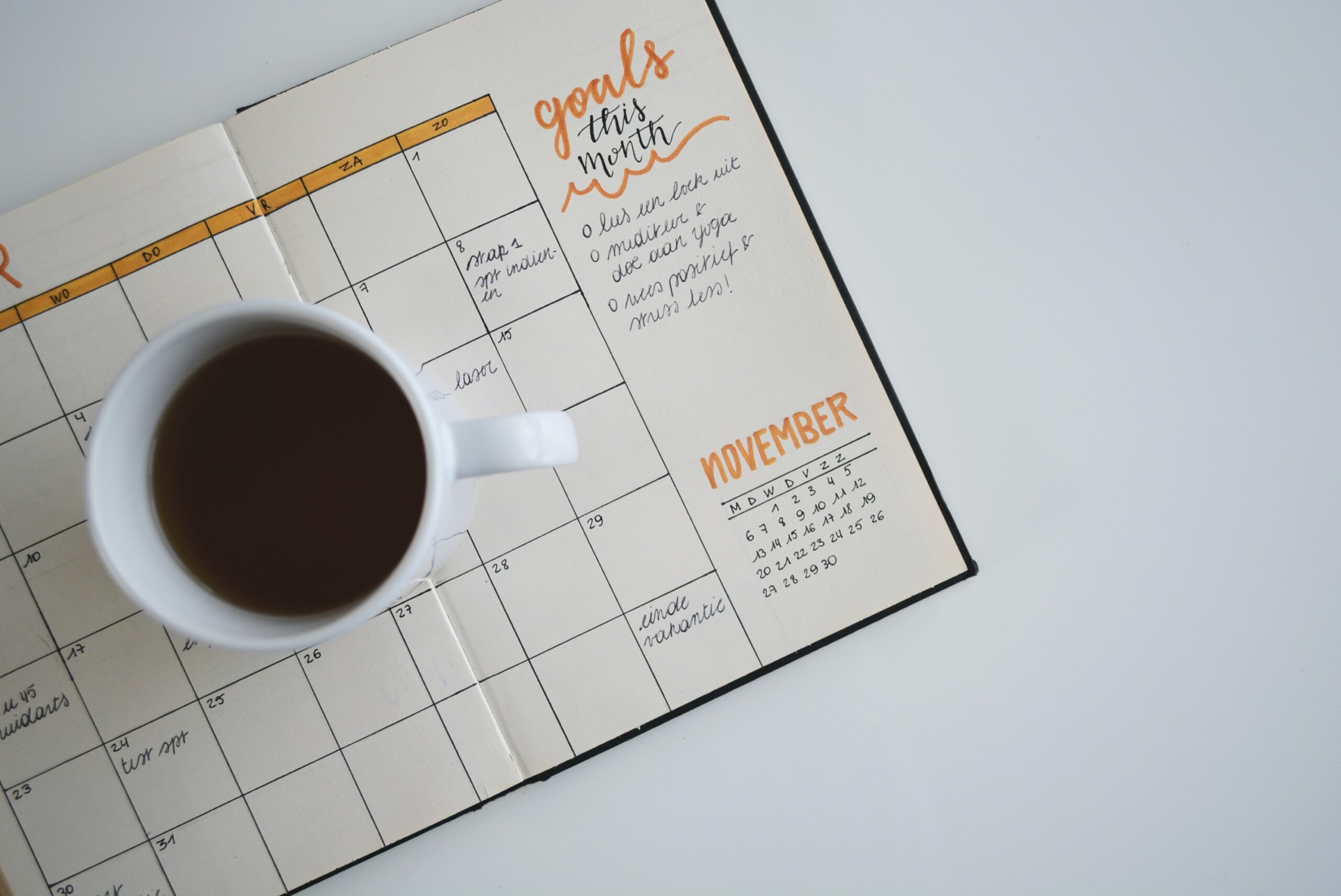 A bird's eye view of a planner